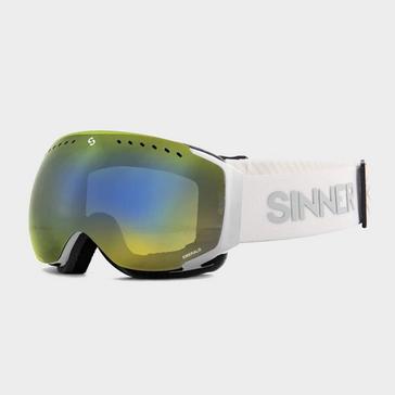 White Sinner Unisex Emerald Ski Goggles