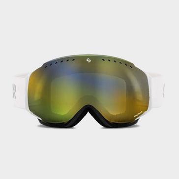 White Sinner Unisex Emerald Ski Goggles