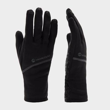 Black Montane Men’s Power Stretch® Pro™ Grippy Gloves