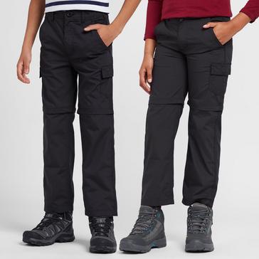Black Peter Storm Kids’ Nebraska Zip Off Trousers