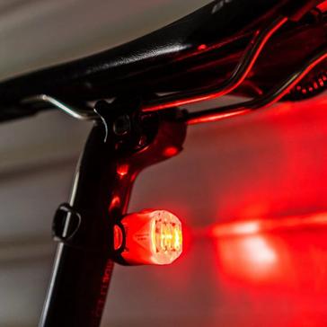 Black Lezyne LED Femto USB Bike Light Pair