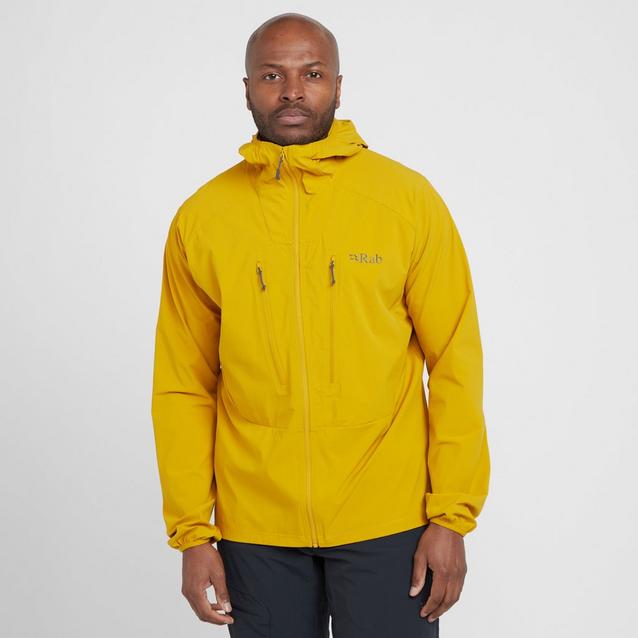 Rab store jacket yellow