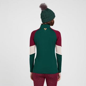 Green Aubrion Womens Newbury Long Sleeved Base Layer