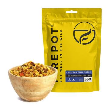 Yellow FIREPOT Chicken Keema Curry