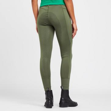 Grey Dublin Womens Cool It Everyday Riding Tights Green