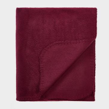 Red HI-GEAR Fleece Blanket