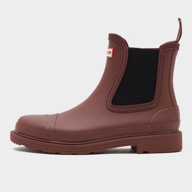 Amazon.com | Hunter Commando Chelsea Boot Black 5 M | Rain