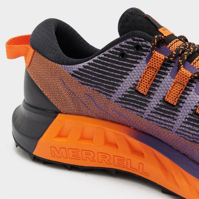  Merrell Agility Peak 4 Running Shoes for Men - Breathable  Textile Upper and Removable Insole, Comfy and Sturdy Shoes Jade 7 M