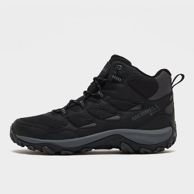 Merrell Men's West Rim GORE-TEX Mid Walking Shoes | Blacks