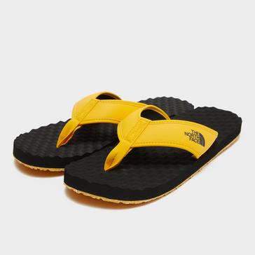 Yellow The North Face Men’s Base Camp Flip Flops