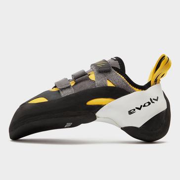 La Sportiva Men&s Solution Climbing Shoe - 44.5 - White / Yellow