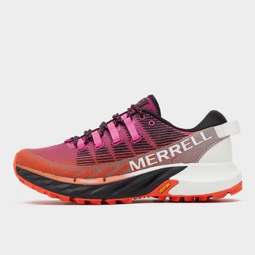 Pink Merrell Women’s Agility Peak 4 Trail Running Shoe