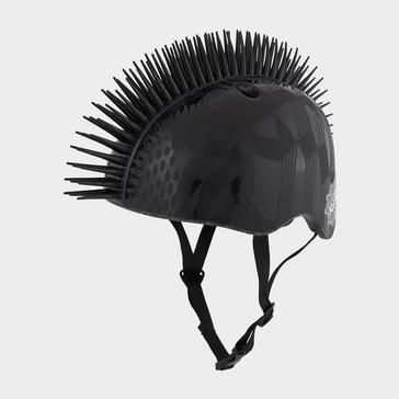 Black Krash Mohawk Youth Helmet