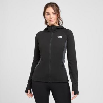 Black The North Face Women’s Full-Zip Midlayer Hooded Fleece