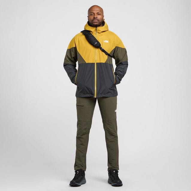 North face 2024 stratos jacket yellow