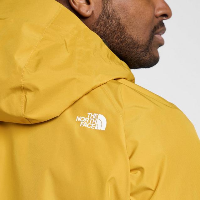 North face best sale yellow waterproof jacket