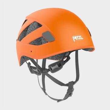 Orange Petzl Boreo Climbing Helmet