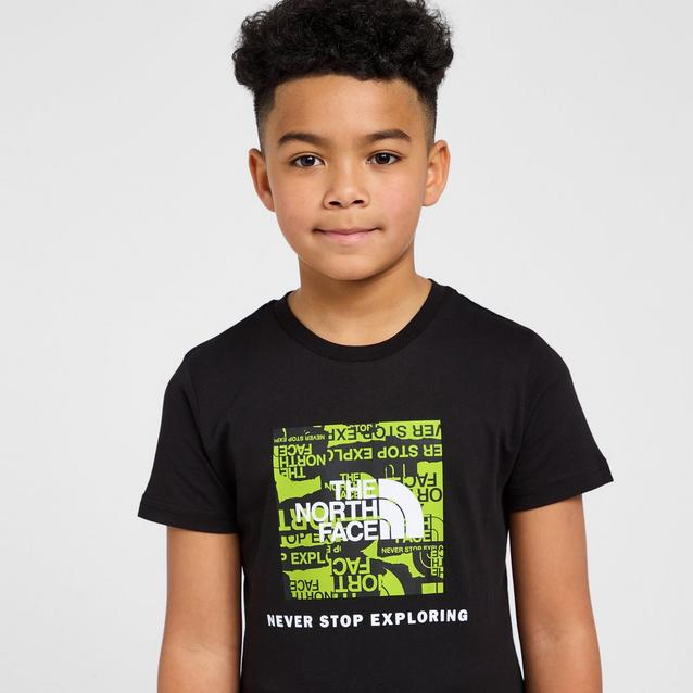 North face boys t shirt online