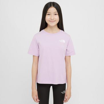 Pink The North Face Kids’ Redbox Short Sleeve T-Shirt