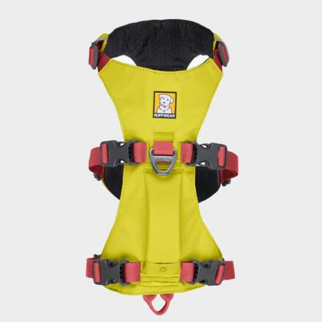 Ruffwear Flagline Harness With Handle Yellow Red Blacks