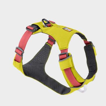 Green Ruffwear Hi Light Harness Yellow/Red