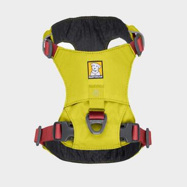 Green Ruffwear Hi Light Harness Yellow/Red