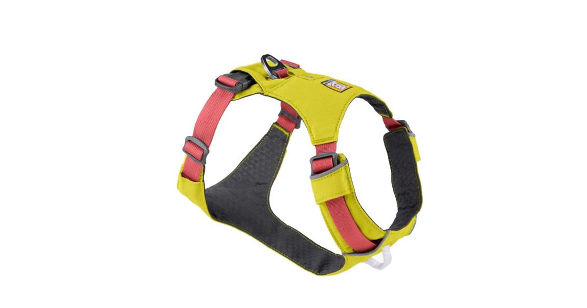 Ruffwear Hi Light Harness Yellow Red Ultimate Outdoors