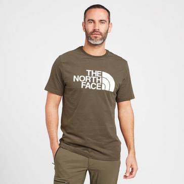Khaki The North Face Men’s Short Sleeve Half Dome T-Shirt