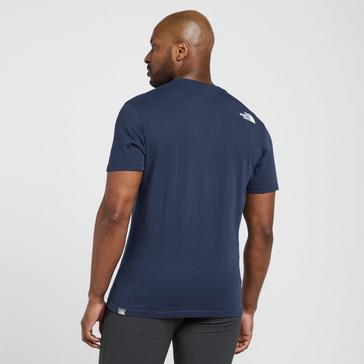 Navy The North Face Men's Simple Dome T-Shirt