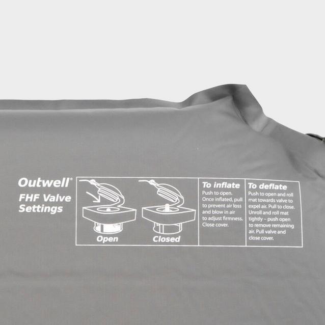 Outwell Dreamcatcher Double Sleeping Mat (7.5cm) Blacks