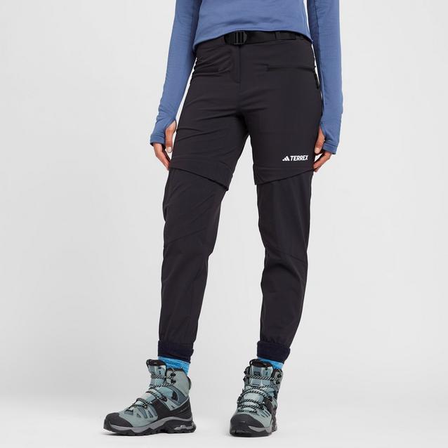 Black adidas Women’s Utilitas Zip-off Hiking Pants image 1