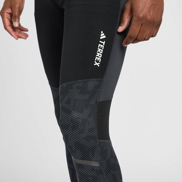 adidas Terrex Agravic Trail Running Leggings - Grey