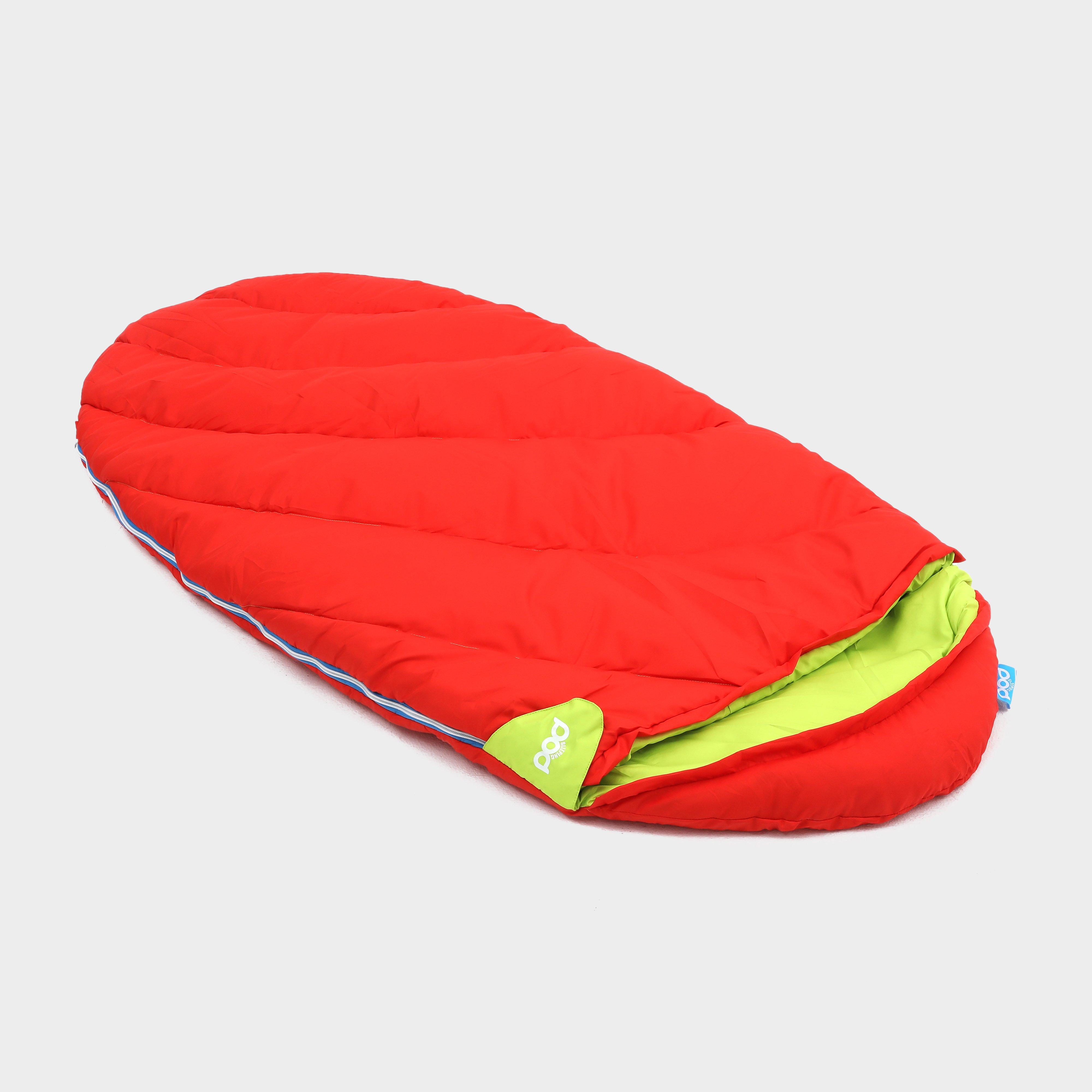 Kids Trolls Sleeping Bag With Pillow - Zippered Slumber Bag For Overnights