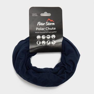 Navy Blue Peter Storm Unisex Recycled Polar Fleece Chute