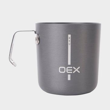 Grey OEX Grab a Brew Mug