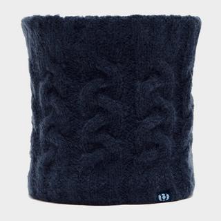 Adults' Knitted Snood in Dark Blue