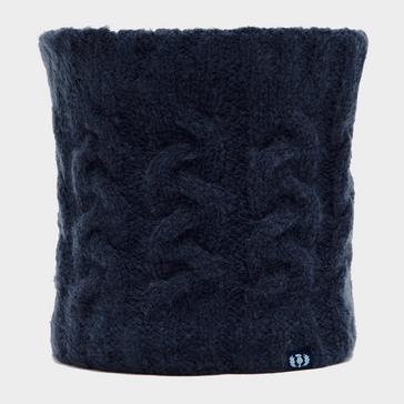 Navy Royal Scot Adults' Knitted Snood in Dark Blue