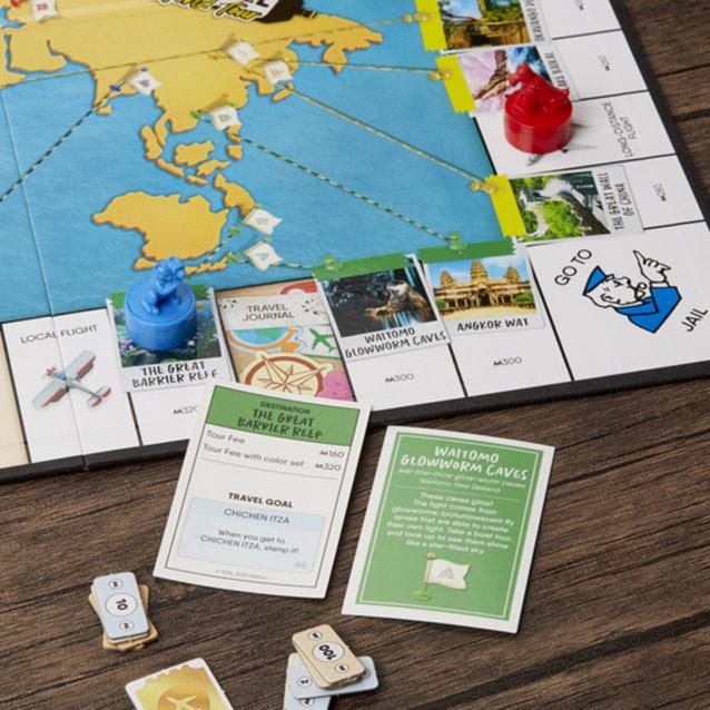 Hasbro Monopoly Travel World Tour Board Game | Millets Hasbro Monopoly Travel World Tour Board Game | Millets