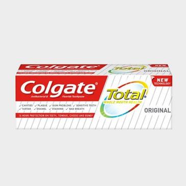 White Albert harrison Colgate Toothpaste Total Original 20ml
