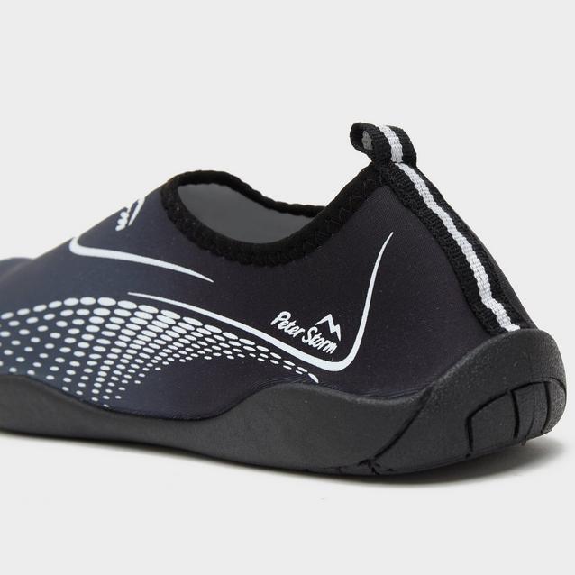 Mens Water Black Swim Shoes Adult Elasticated Water Shoes