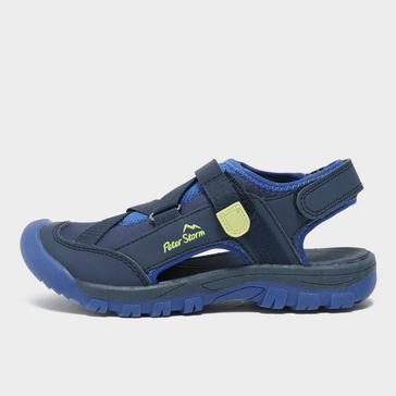 Navy Peter Storm Kids’ Reef Sandals