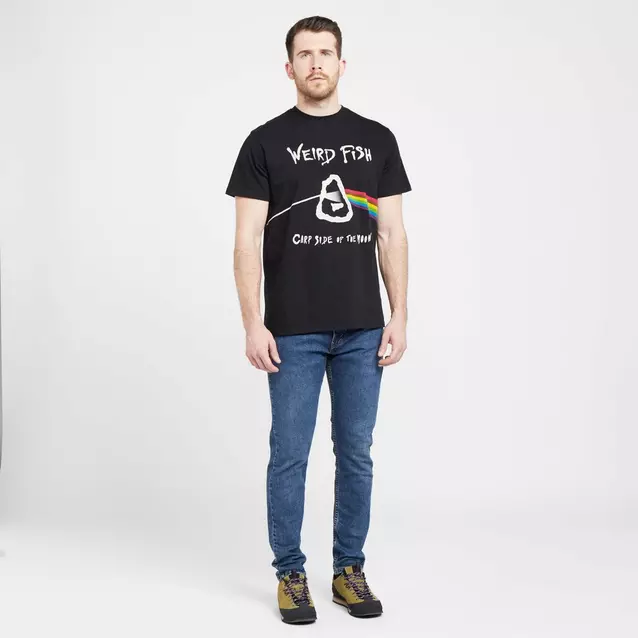 Weird Fish Men s Carp Side T Shirt Blacks