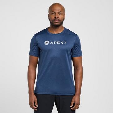 Navy APEX7 Xenon Short Sleeve Tech T-Shirt