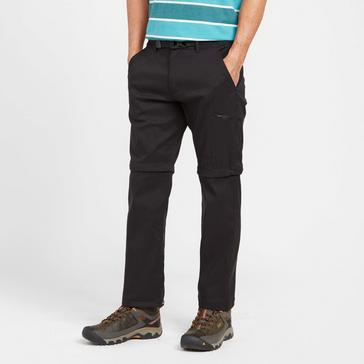 Black Craghoppers Men's Kiwi Pro Convertible Trousers
