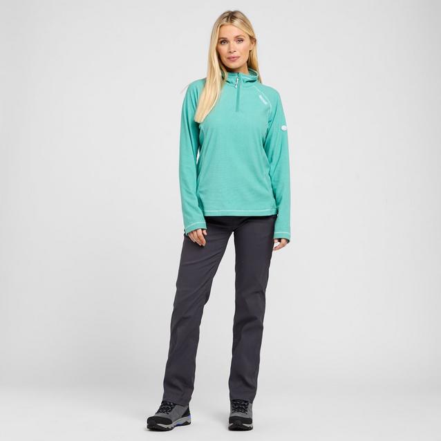 Regatta half zip online fleece womens