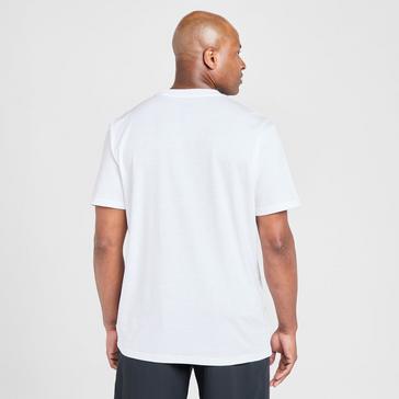 \White Prana Men’s Mountain Short Sleeve Tee