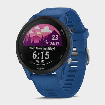 Blue Garmin Forerunner® 255 GPS Running Watch