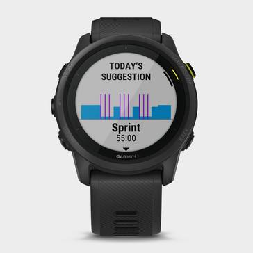 Black Garmin Forerunner® 745 GPS Running Watch