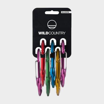 Multi WILD COUNTRY Wildwire Carabiner Rack 6 Pack