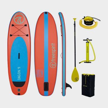 Red Freespirit Dagon 9ft Stand-up Paddle Board Set